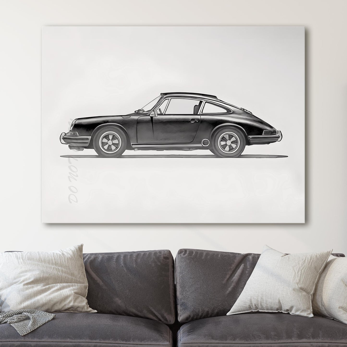 Classic Porsche 911 Drawing