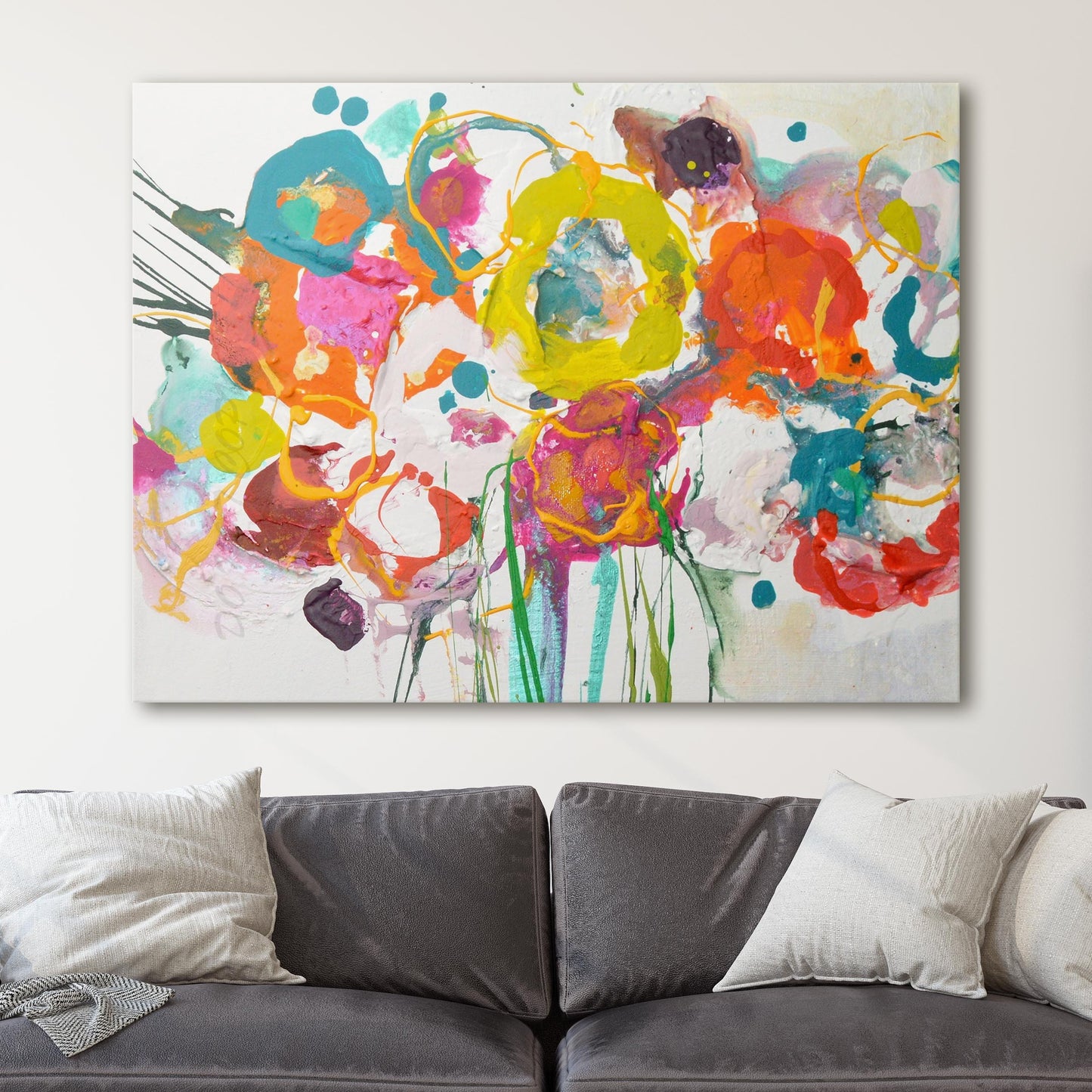 Abstract Flower Art