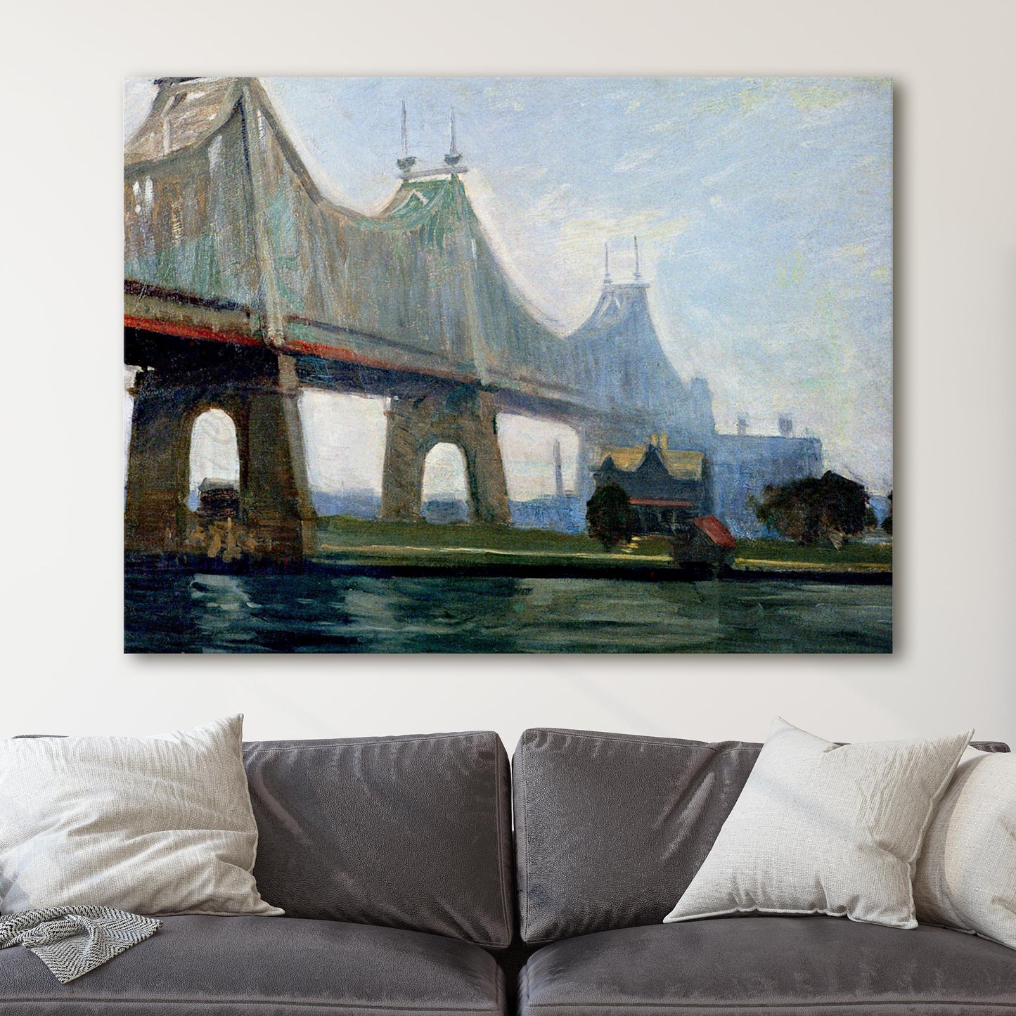 Queensborough Bridge by Edward Hopper