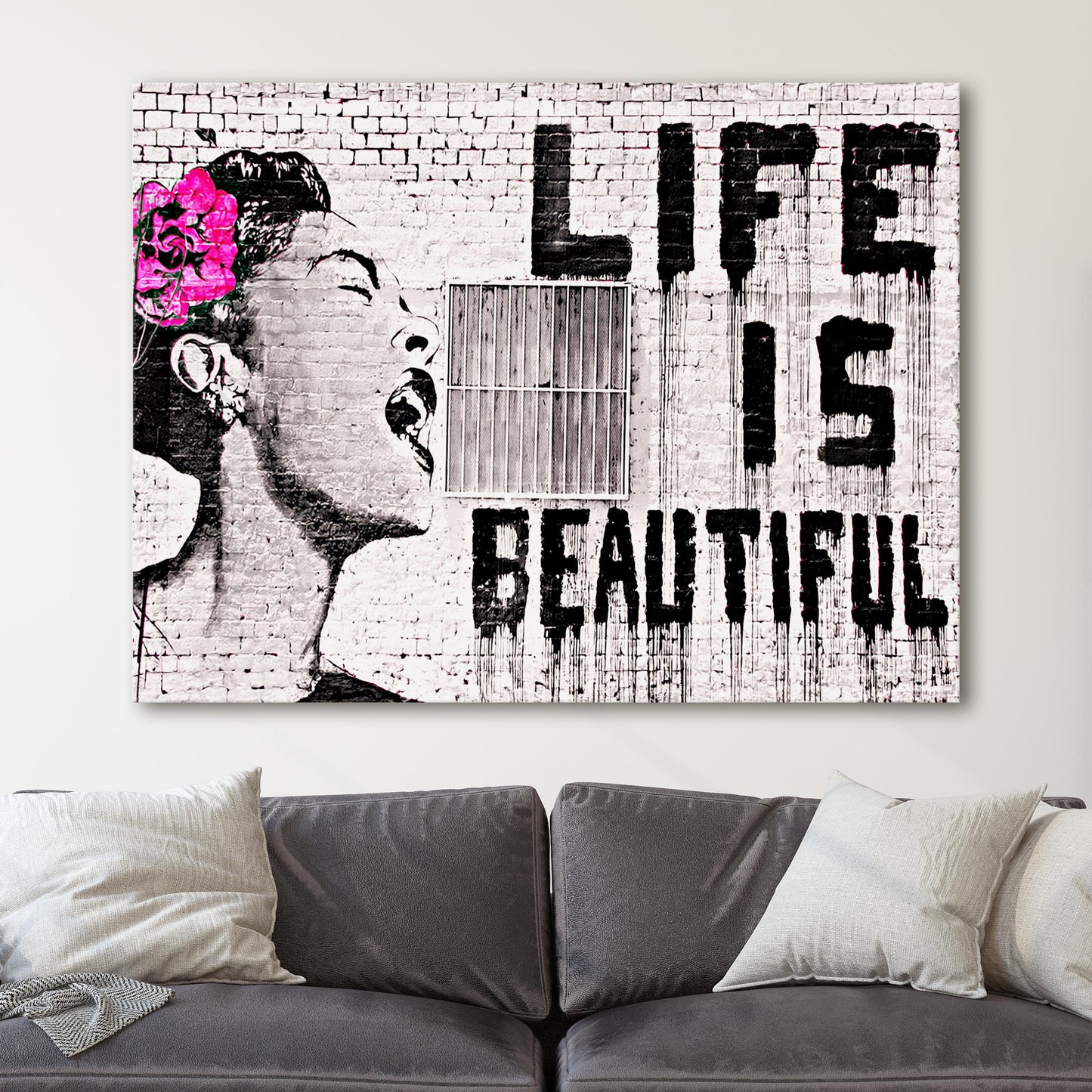 Life is Beautiful Banksy