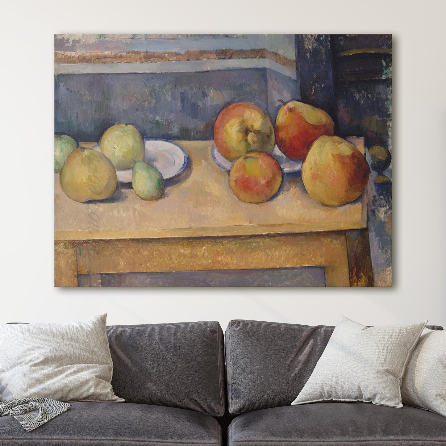 Still Life with Apples and Pears by Paul Cezanne