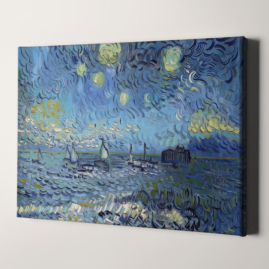 Seascape Van Gogh Style