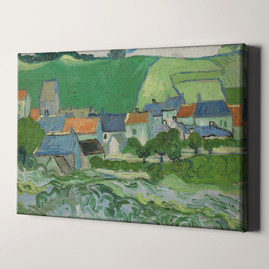 View of Auvers-sur-Oise (1890) by Van Gogh