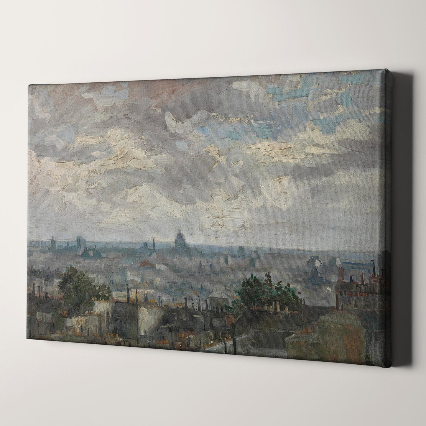 View of Paris (1886) by Van Gogh