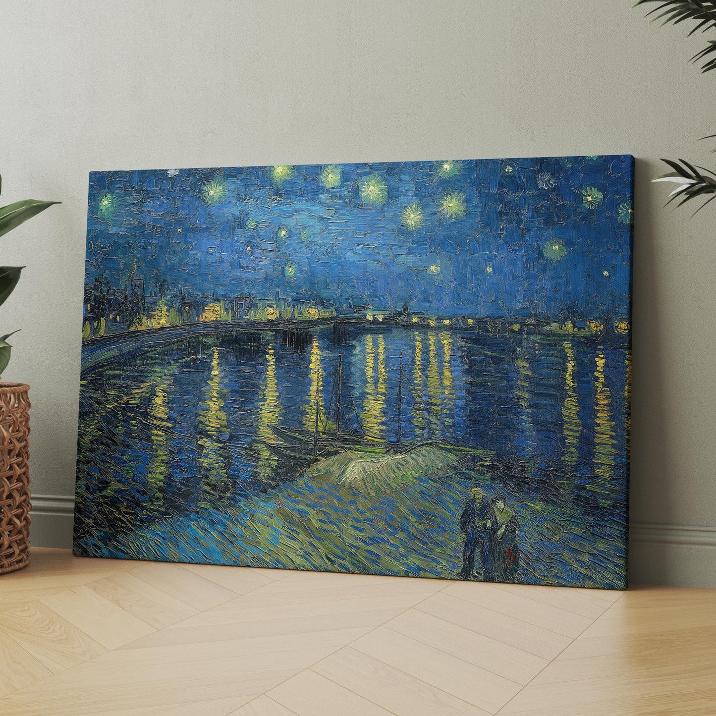 Starry Night Over the Rhone (1888) by Van Gogh