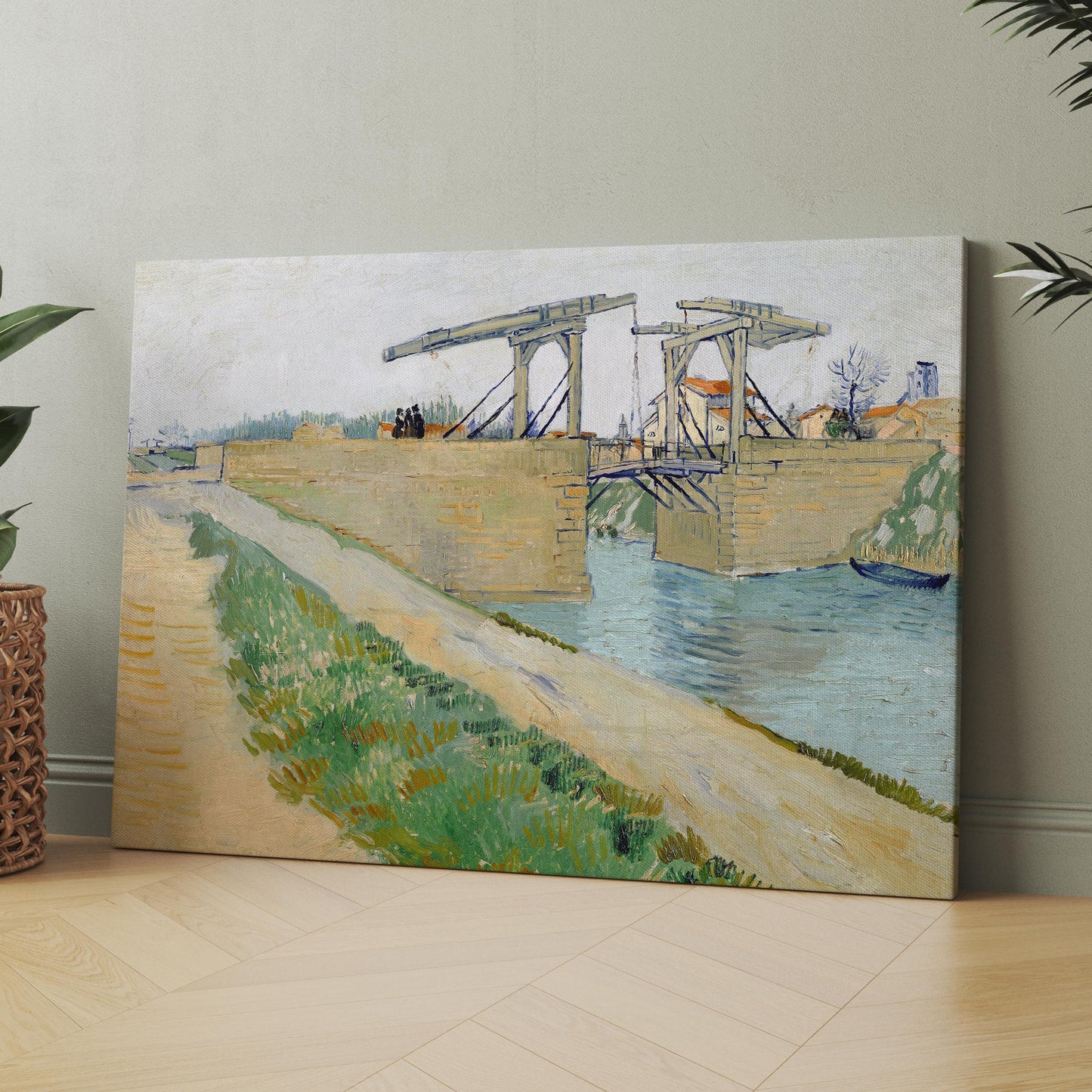 The Langlois Bridge (1888) by Van Gogh