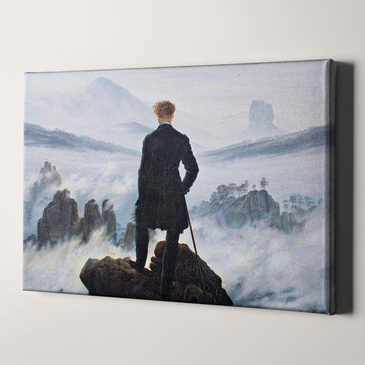 Wanderer Above The Sea of Fog by Casper David French