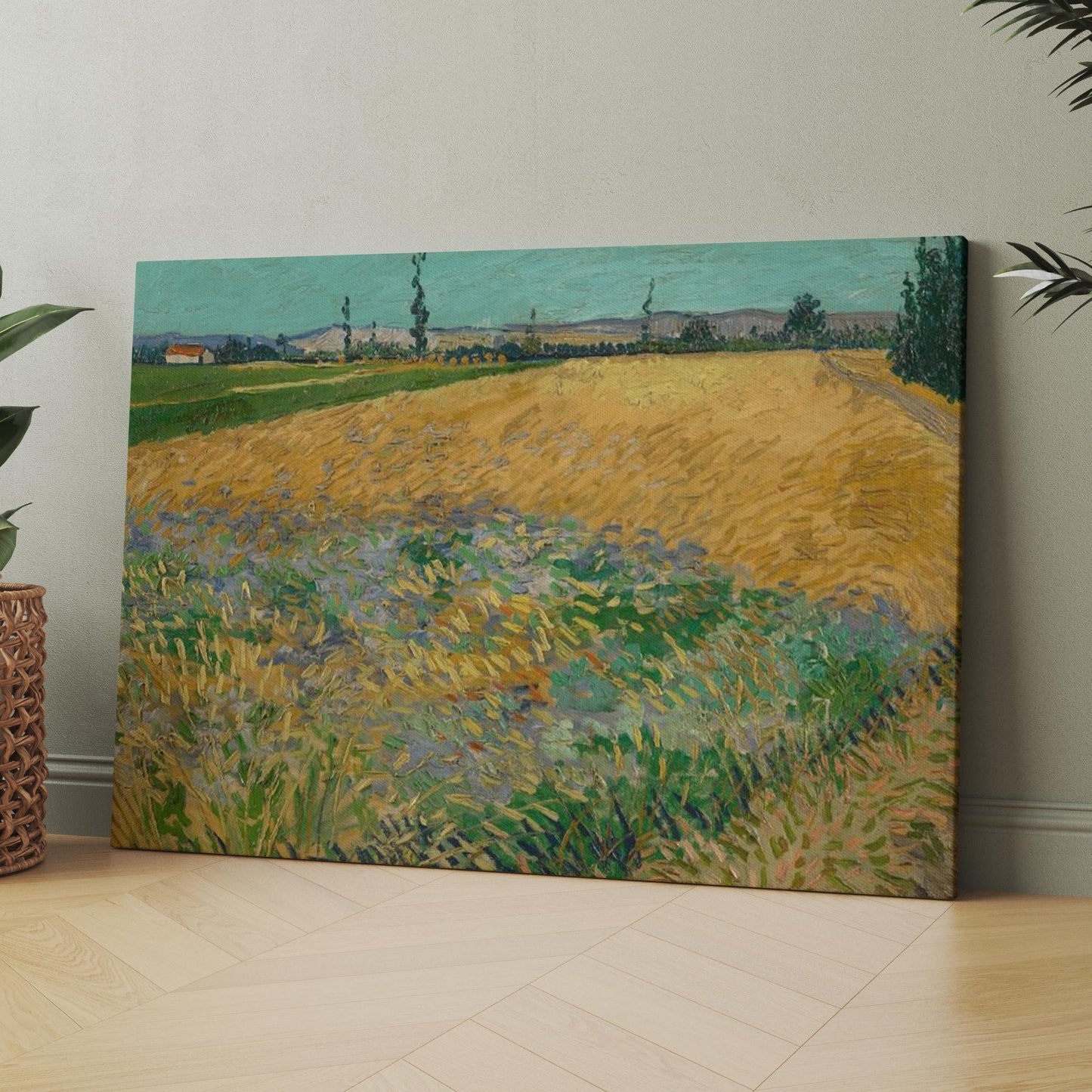 Wheatfield (1888) by Van Gogh