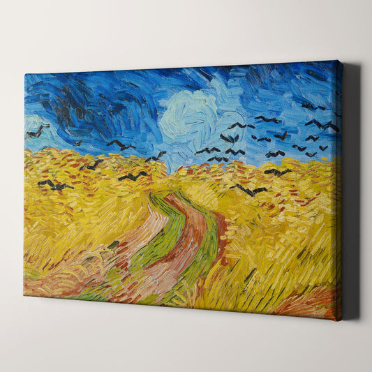 Wheat Field with Crows (1890) by Van Gogh