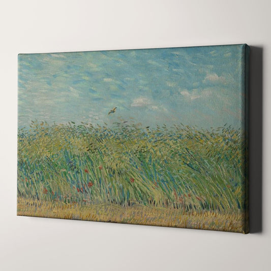 Wheatfield with Partridge (1887) by Van Gogh