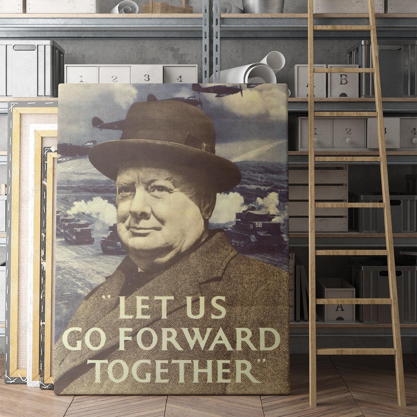 Winston Churchill - Let Us Go Forward Together