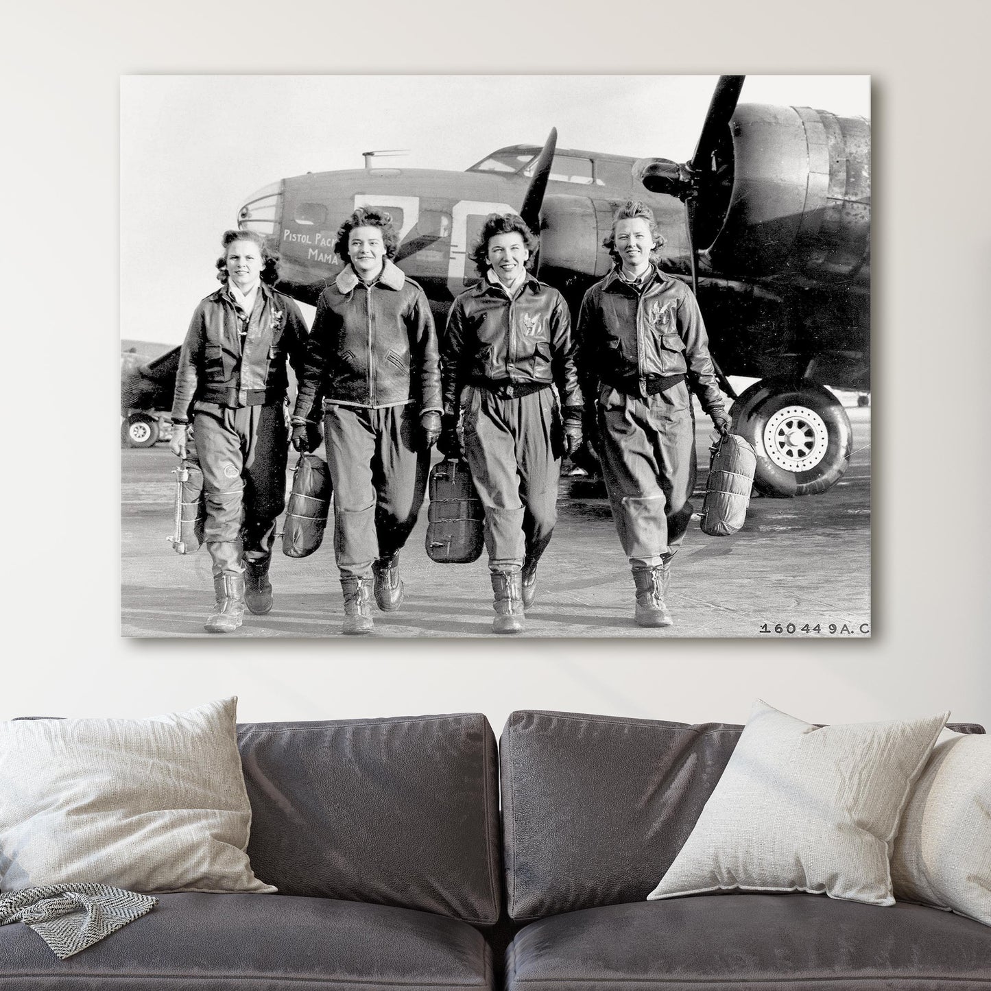 Women USAF Service Pilots WWII US Military B17 Flying Fortress