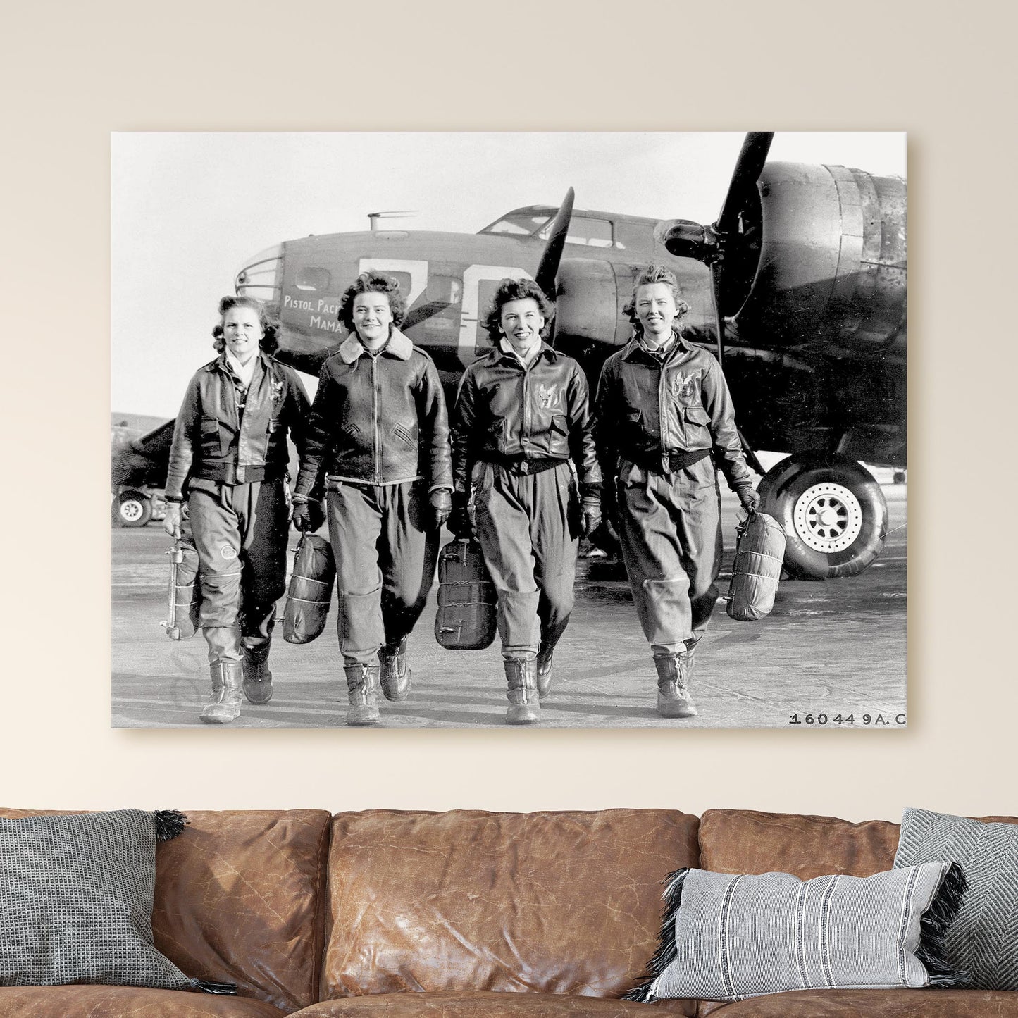 Women USAF Service Pilots WWII US Military B17 Flying Fortress