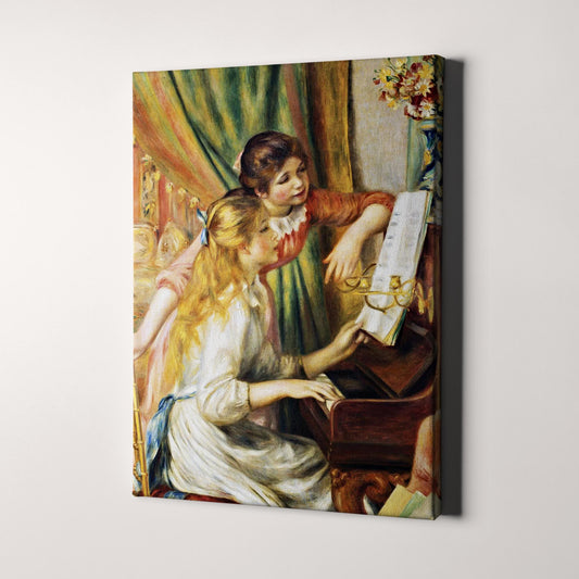 Young Girls at the Piano by Renoir