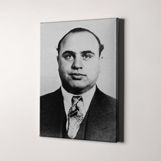 Al Capone 1930s Chicago Prison Mug Shot