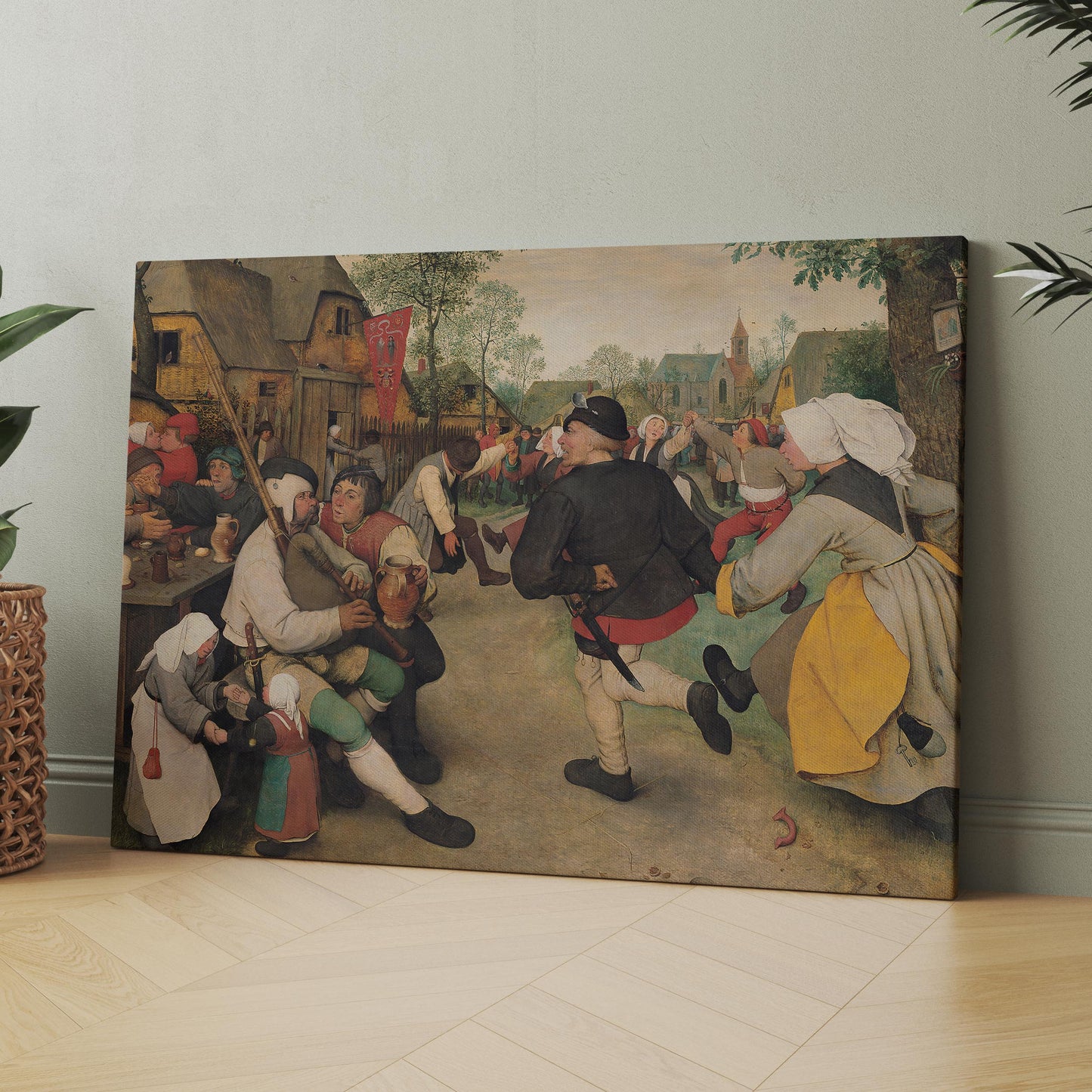 The Peasant Dance by Pieter Bruegel the Elder