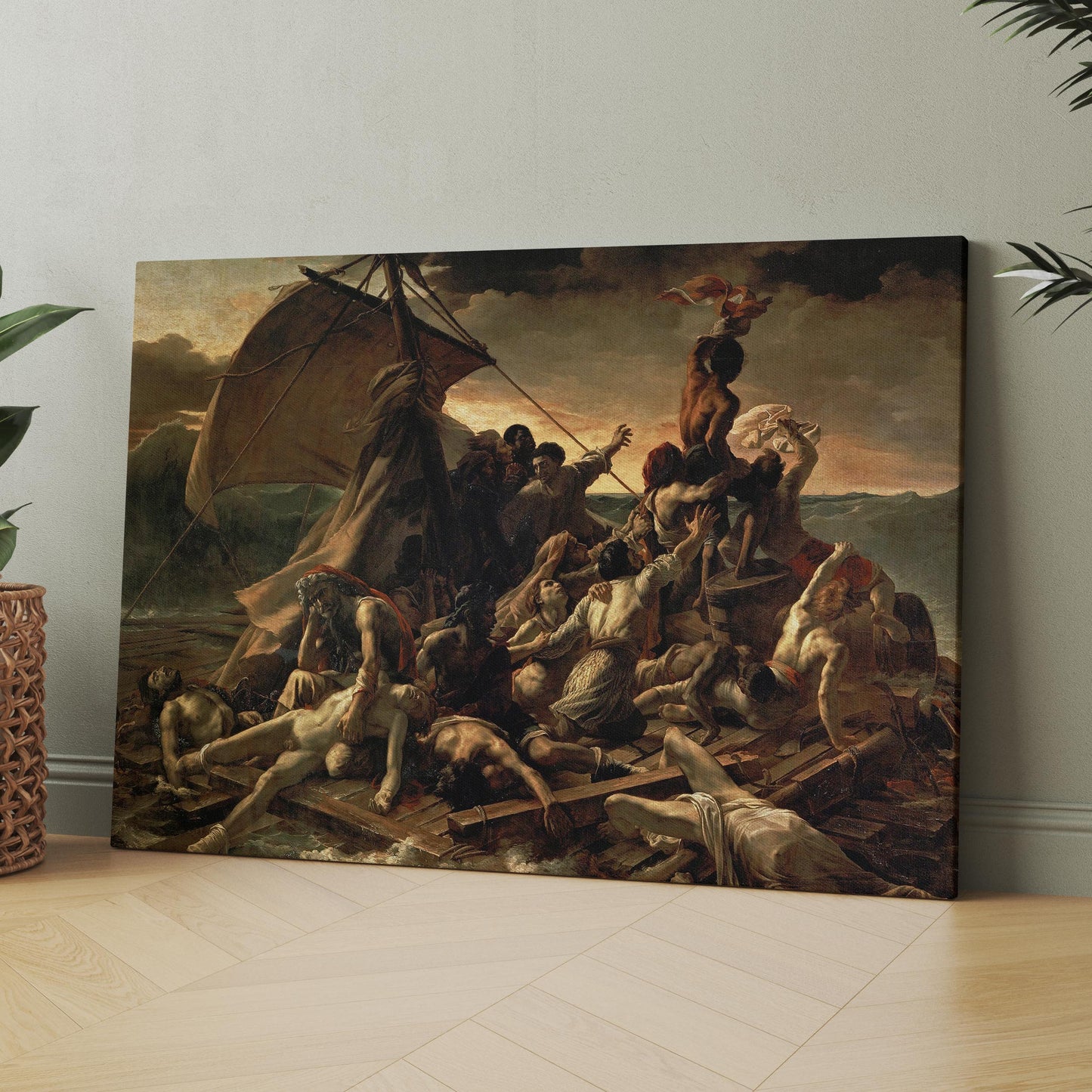 The Raft of the Medusa (1818-1819) by Théodore Géricault