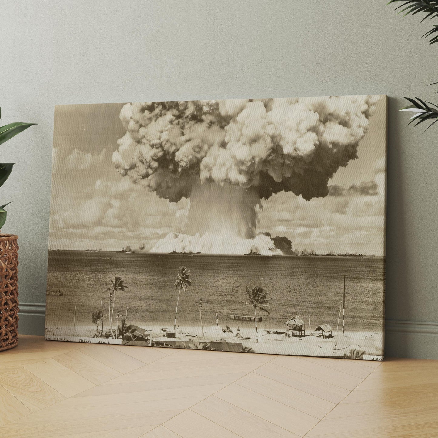 The "Baker" Explosion of Operation Crossroads at Bikini Atoll