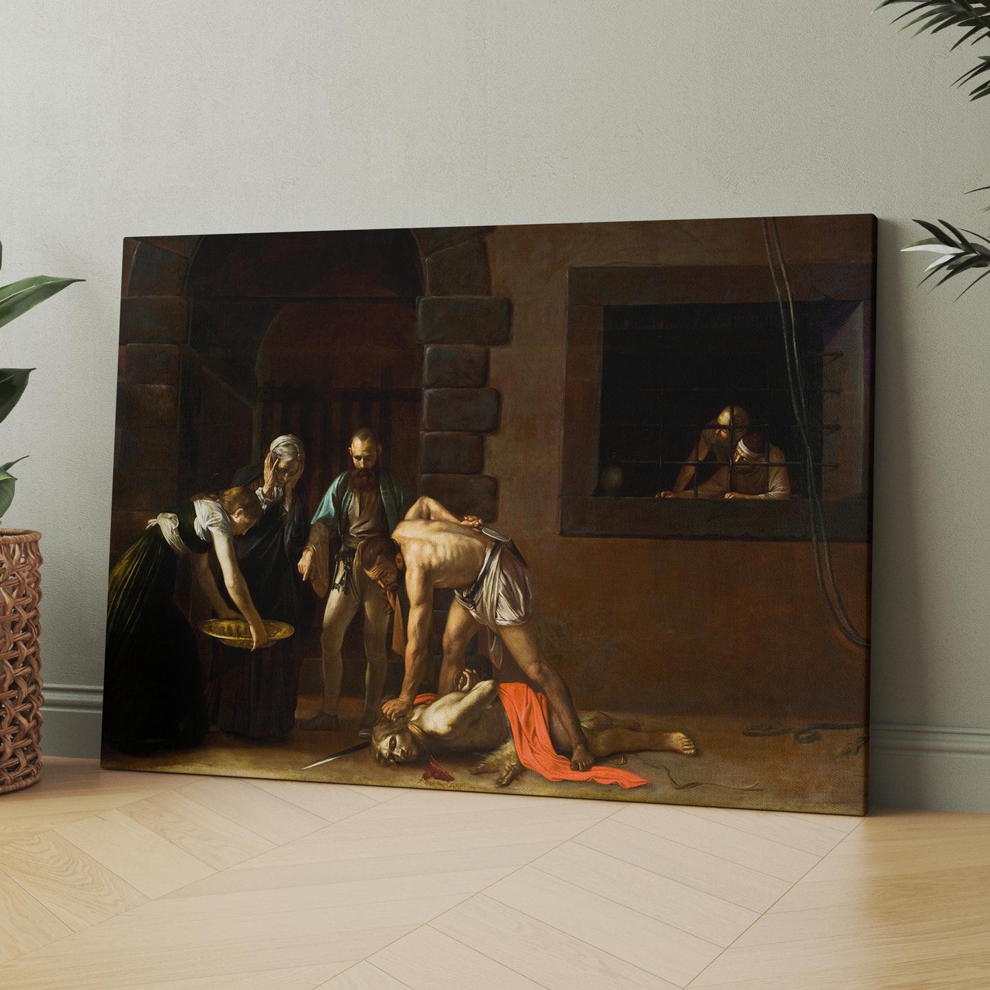 The Beheading of St John the Baptist by Caravaggio