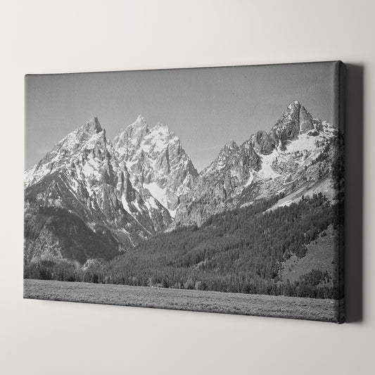 Ansel Adams Grand Teton National Park Mountain Landscape