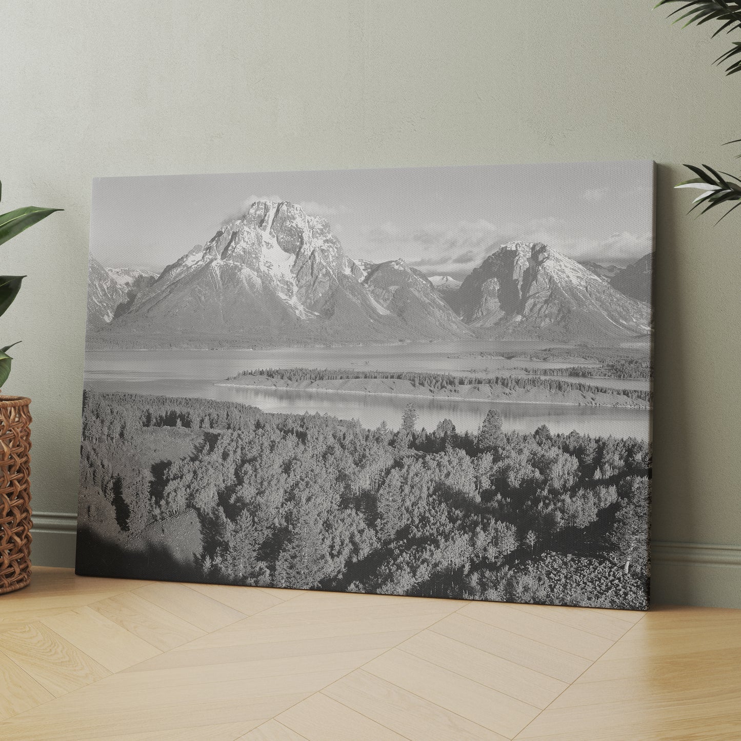 Ansel Adams Mount Moran Grand Teton