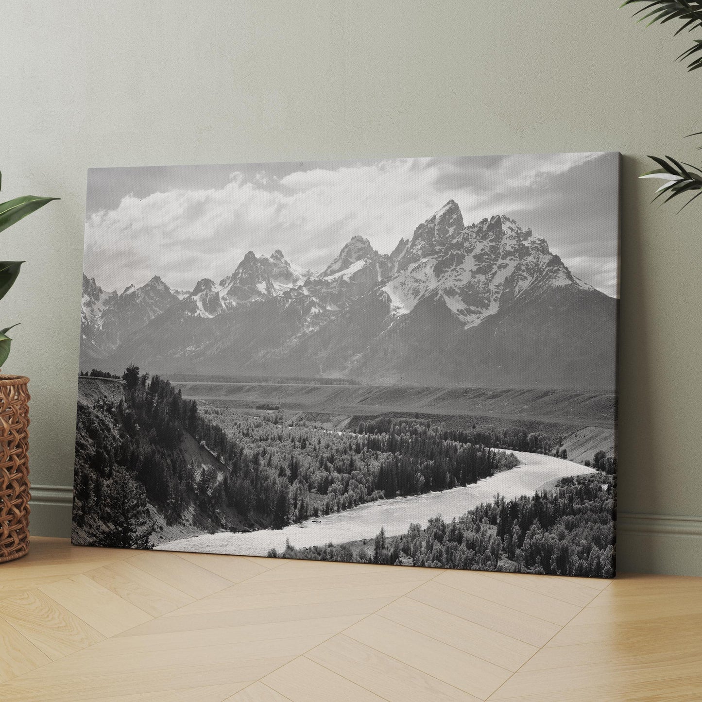 Ansel Adams, The Tetons and the Snake River in Grand Teton National Park