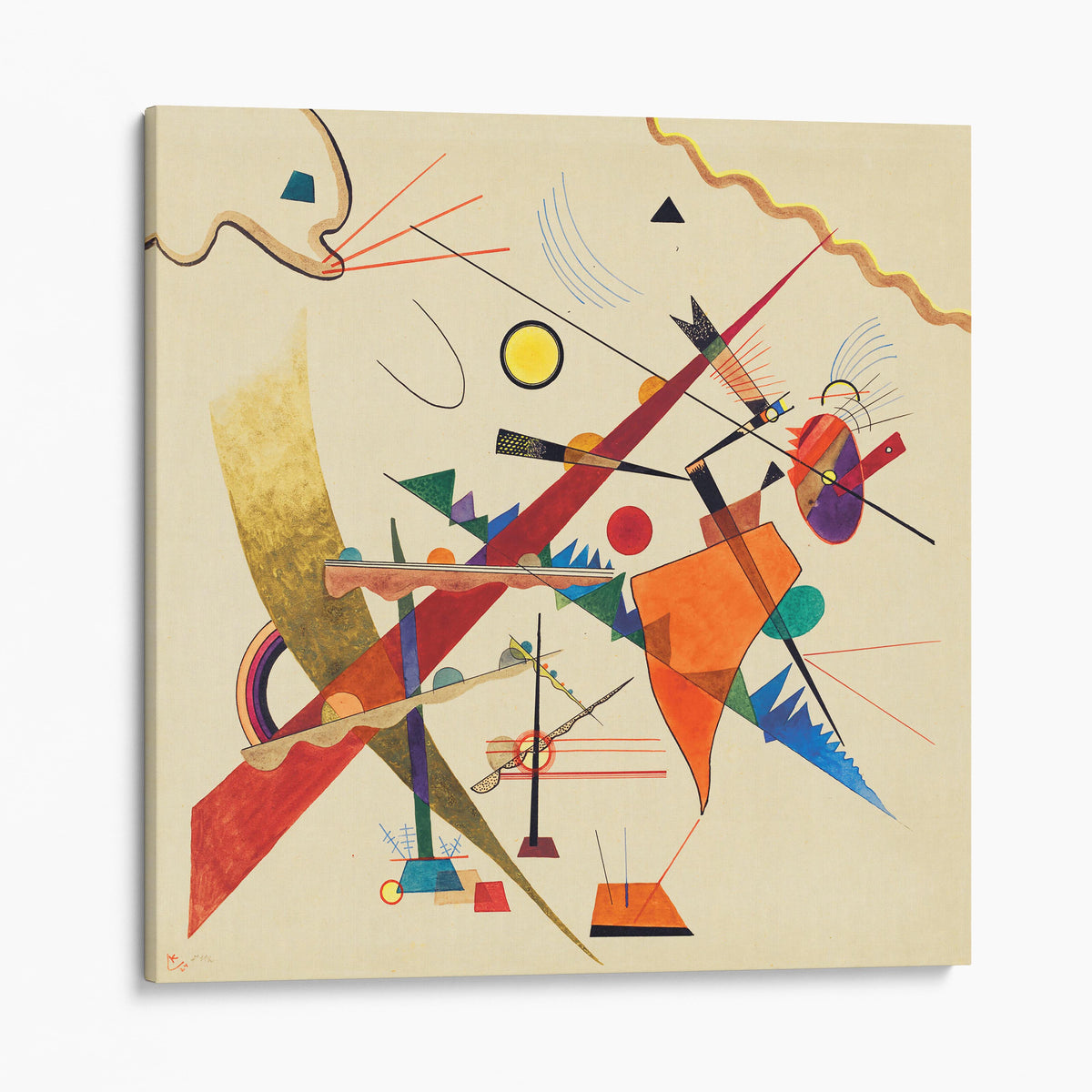 Dreary Ascension - Wassily Kandinsky