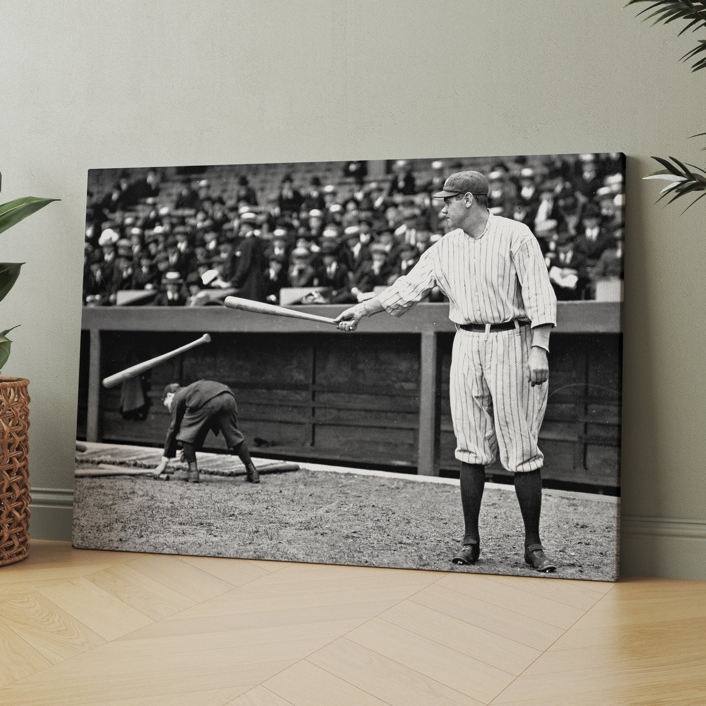 Babe Ruth Bat Toss