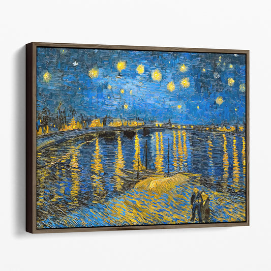 Starry Night Over the Rhone, 1888 by Van Gogh