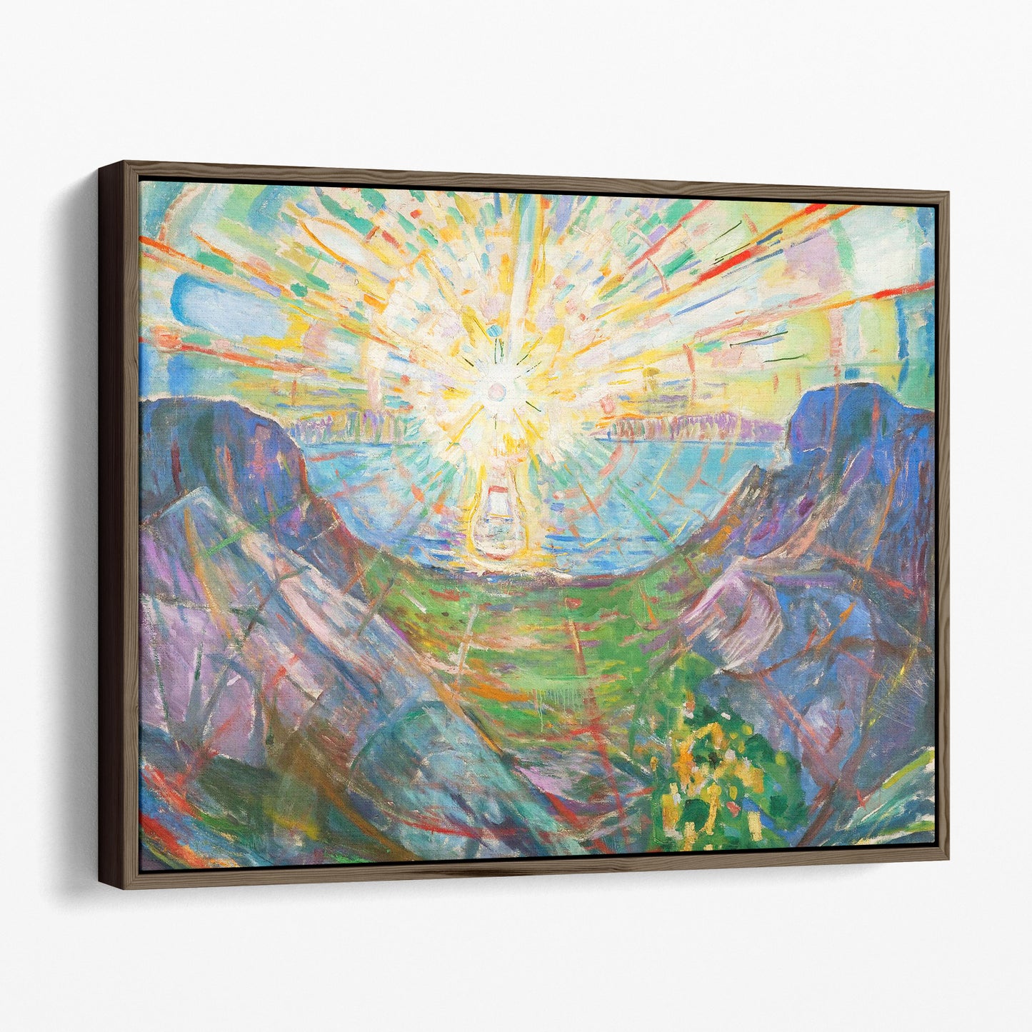 The Sun by Edvard Munch