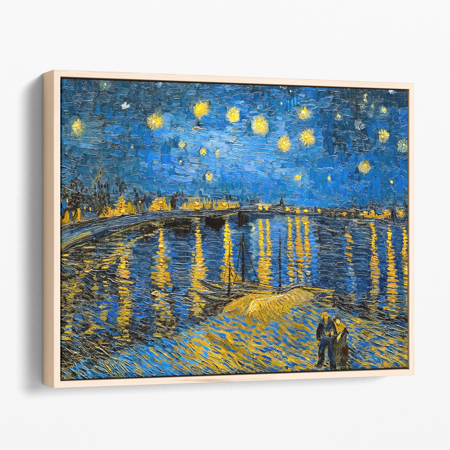 Starry Night Over the Rhone, 1888 by Van Gogh