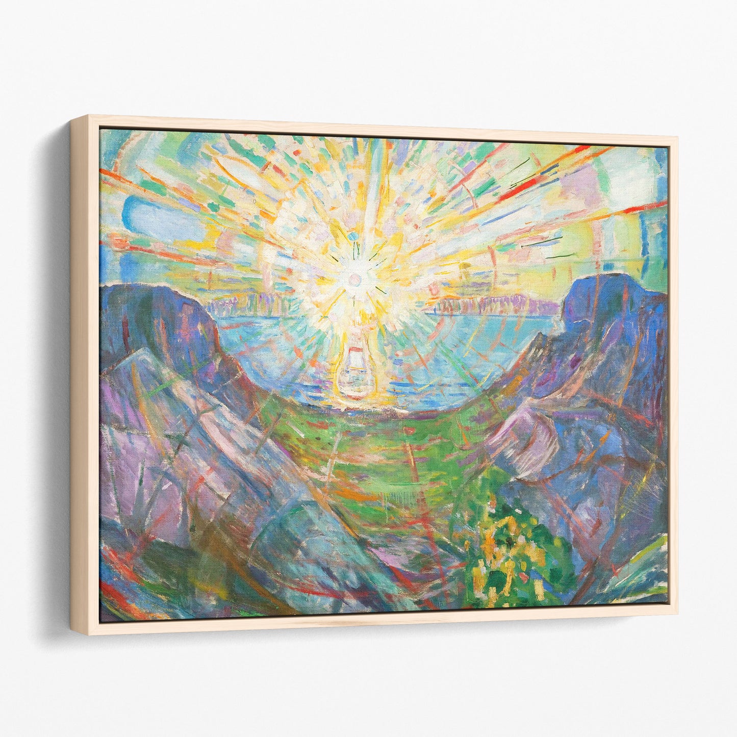 The Sun by Edvard Munch