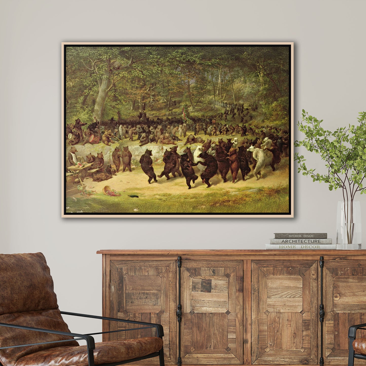 The Bear Dance by William Holbrook Beard