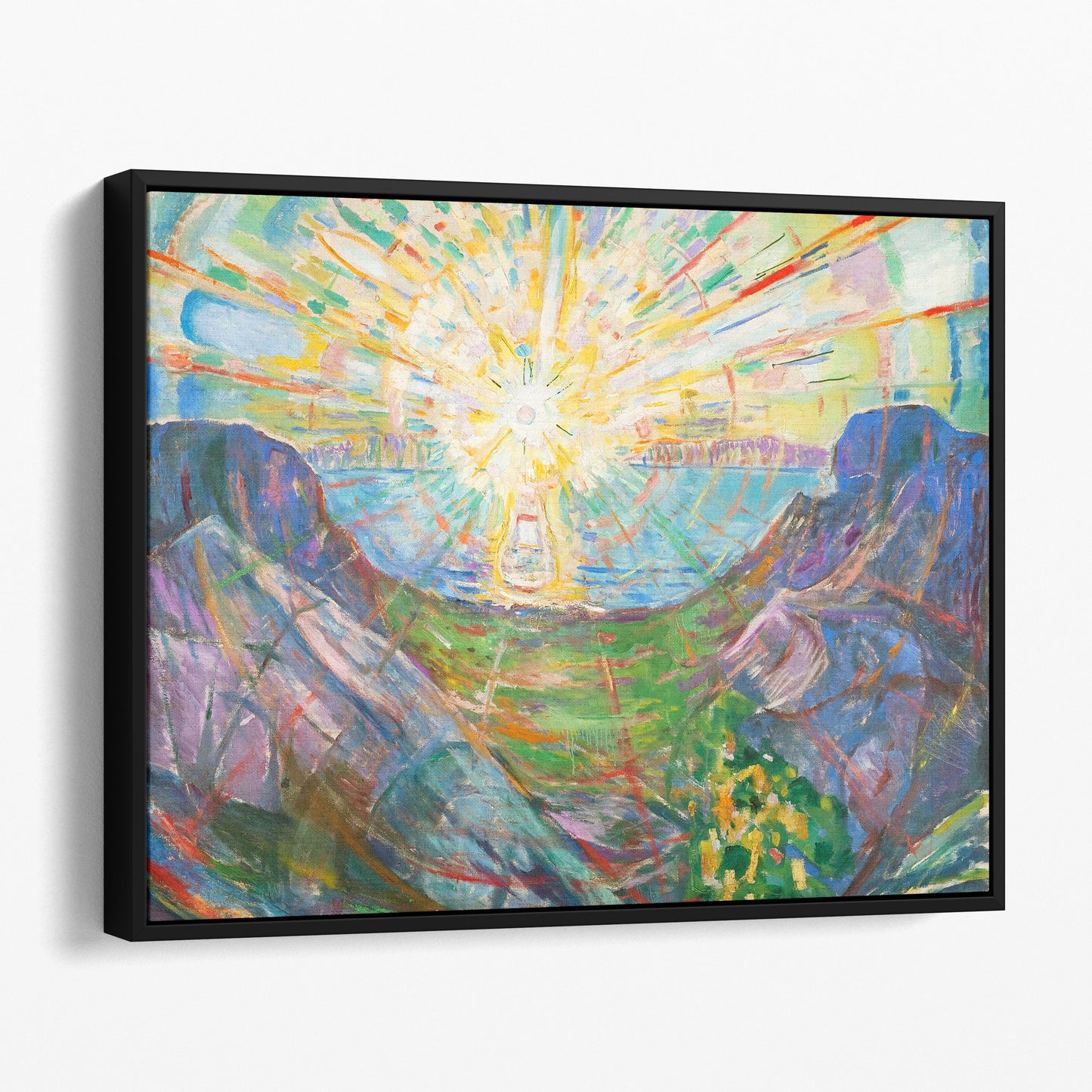 The Sun by Edvard Munch