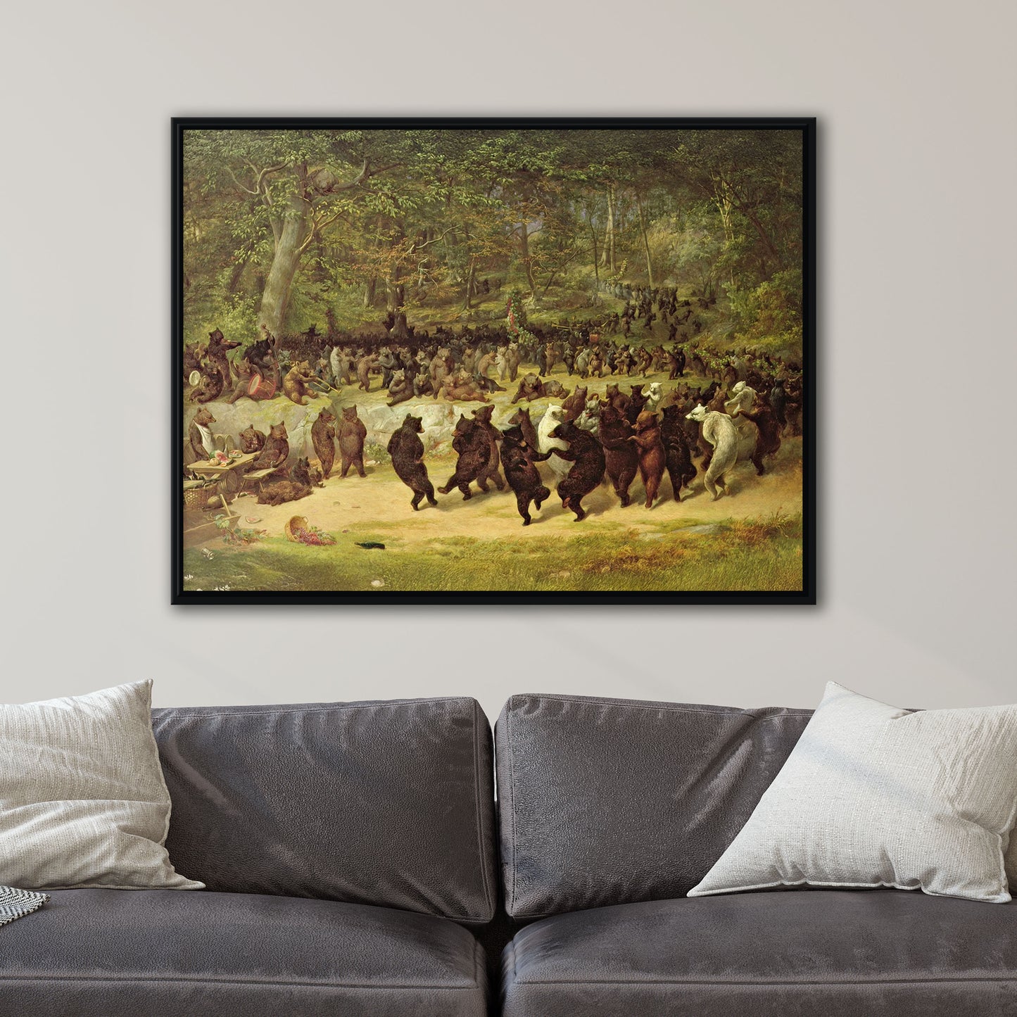 The Bear Dance by William Holbrook Beard