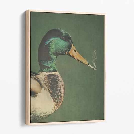 Duck Smoking A Cigarette