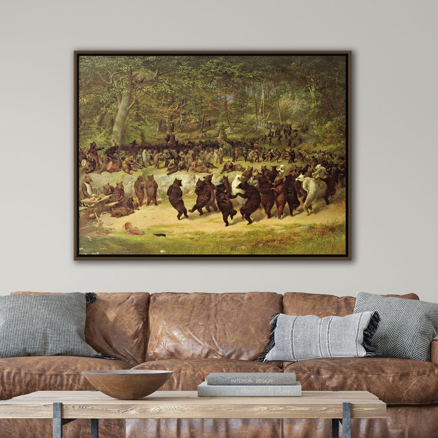 The Bear Dance by William Holbrook Beard