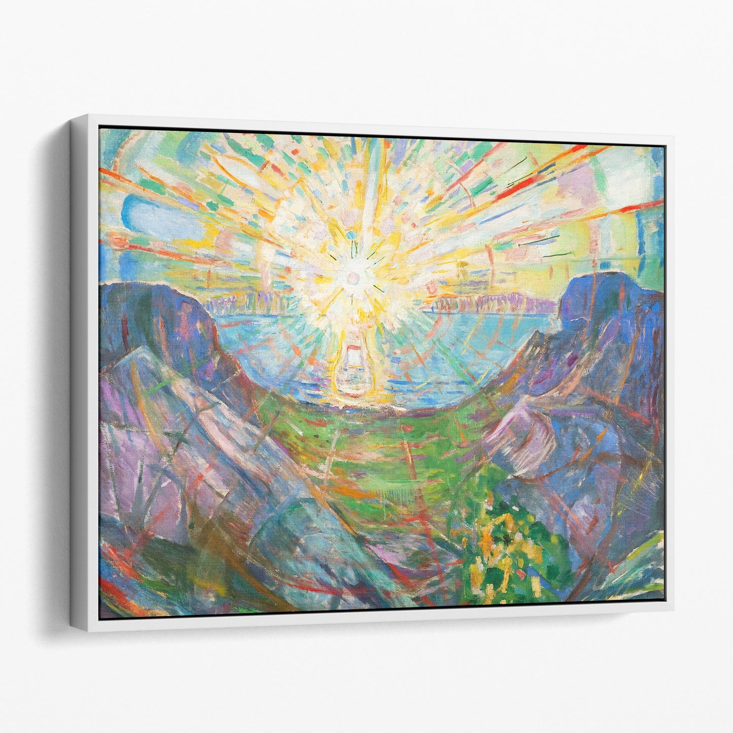 The Sun by Edvard Munch
