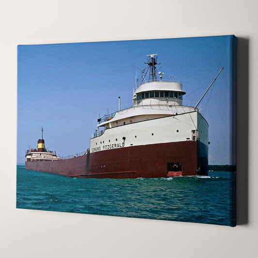 The Edmund Fitzgerald Great Lakes Freighter