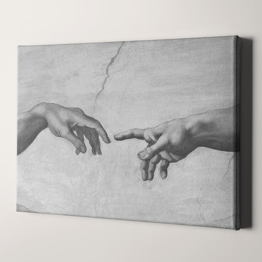 The Hands of God and Adam, Michelangelo Creation of Adam