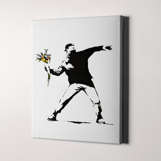 The Flower Thrower, Banksy