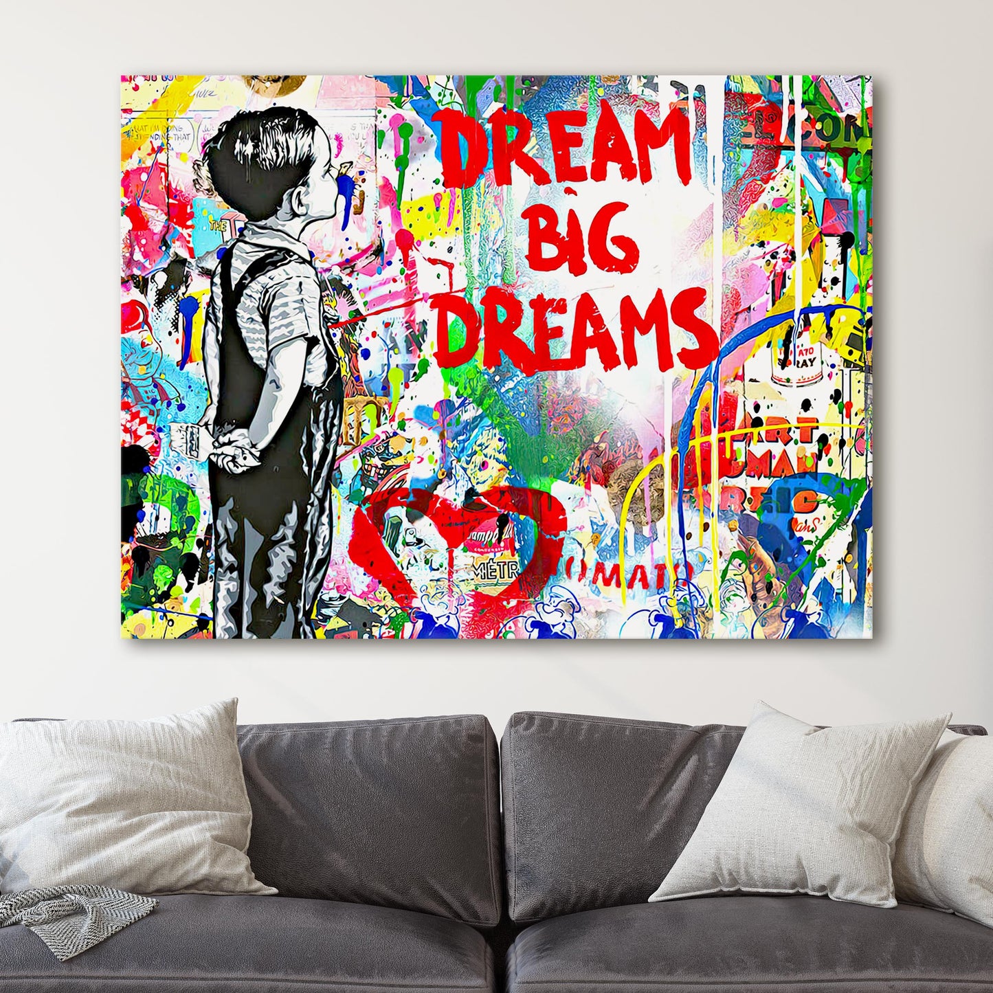 Dream Big Dreams Banksy