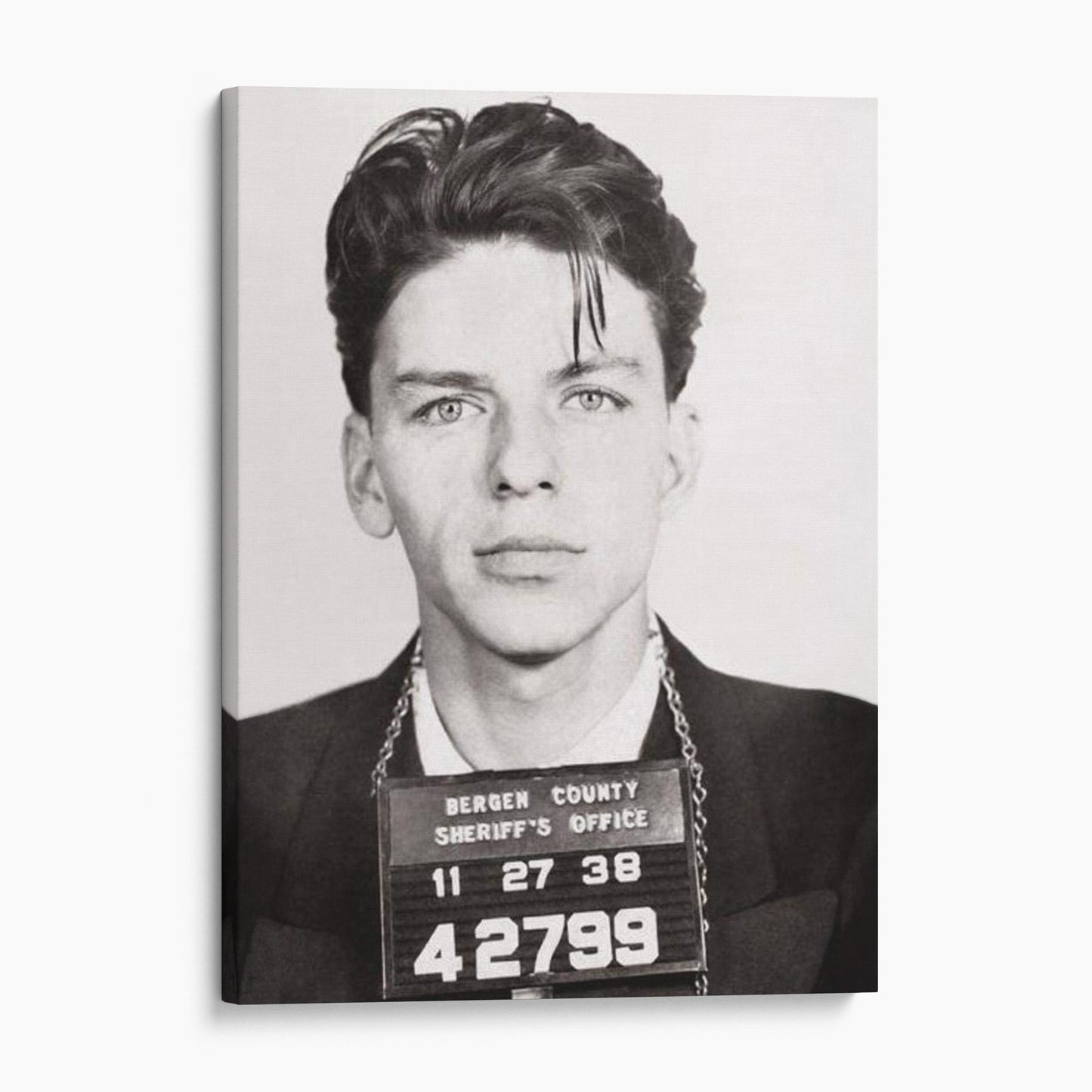 Frank Sinatra Prison Mug Shot