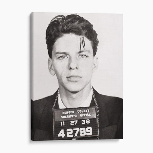 Frank Sinatra Prison Mug Shot