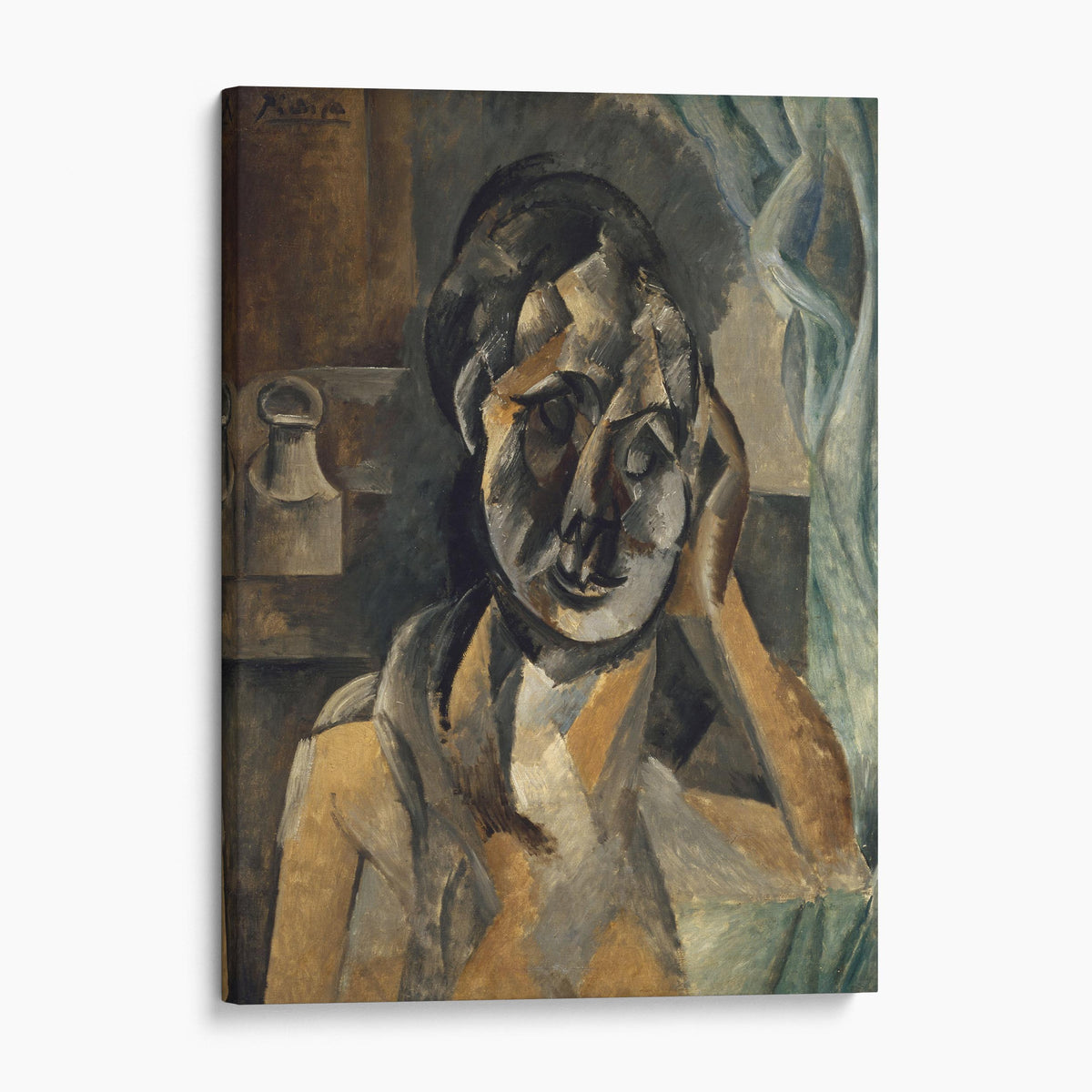 Woman with Mustard Pot, 1910 by Pablo Picasso