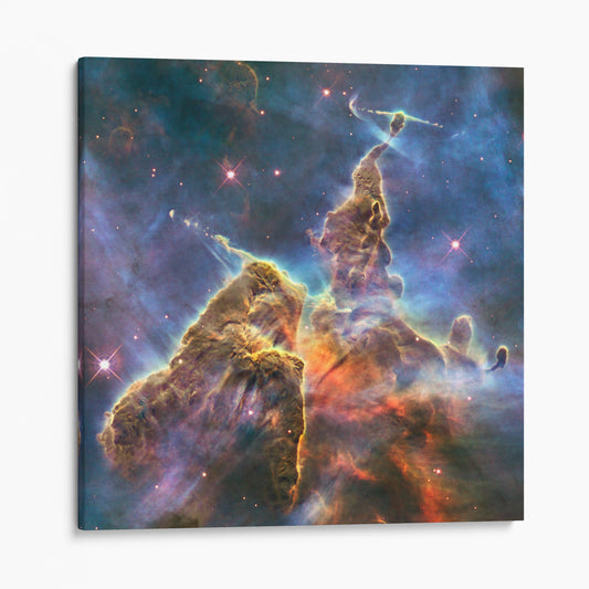 Mystic Mountain in Carina Nebula (NASA Hubble Space Telescope)