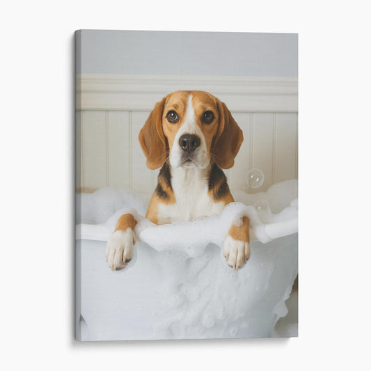 Beagle Dog Bubble Bath