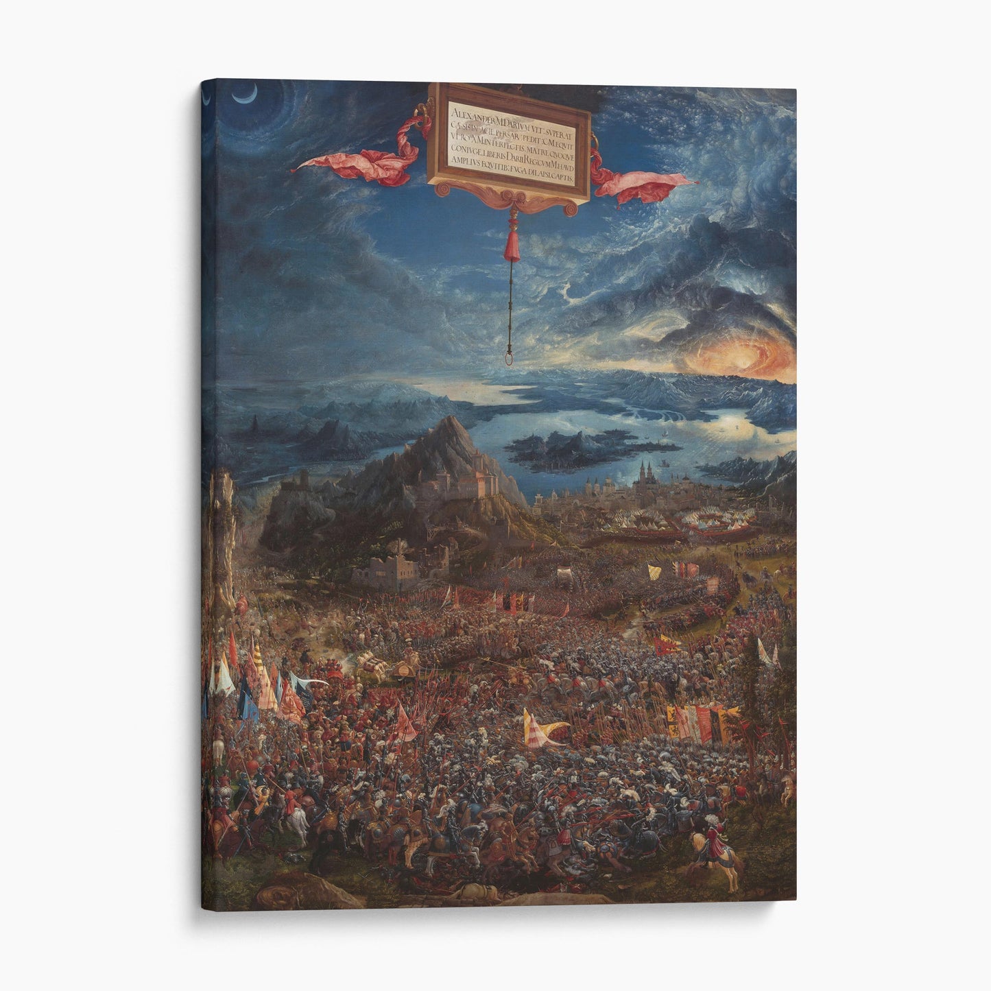 The Battle of Alexander at Issus by Albrecht Altdorfer