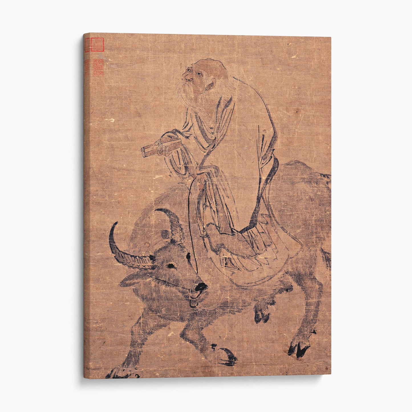 Zhang Lu-Laozi Riding an Ox