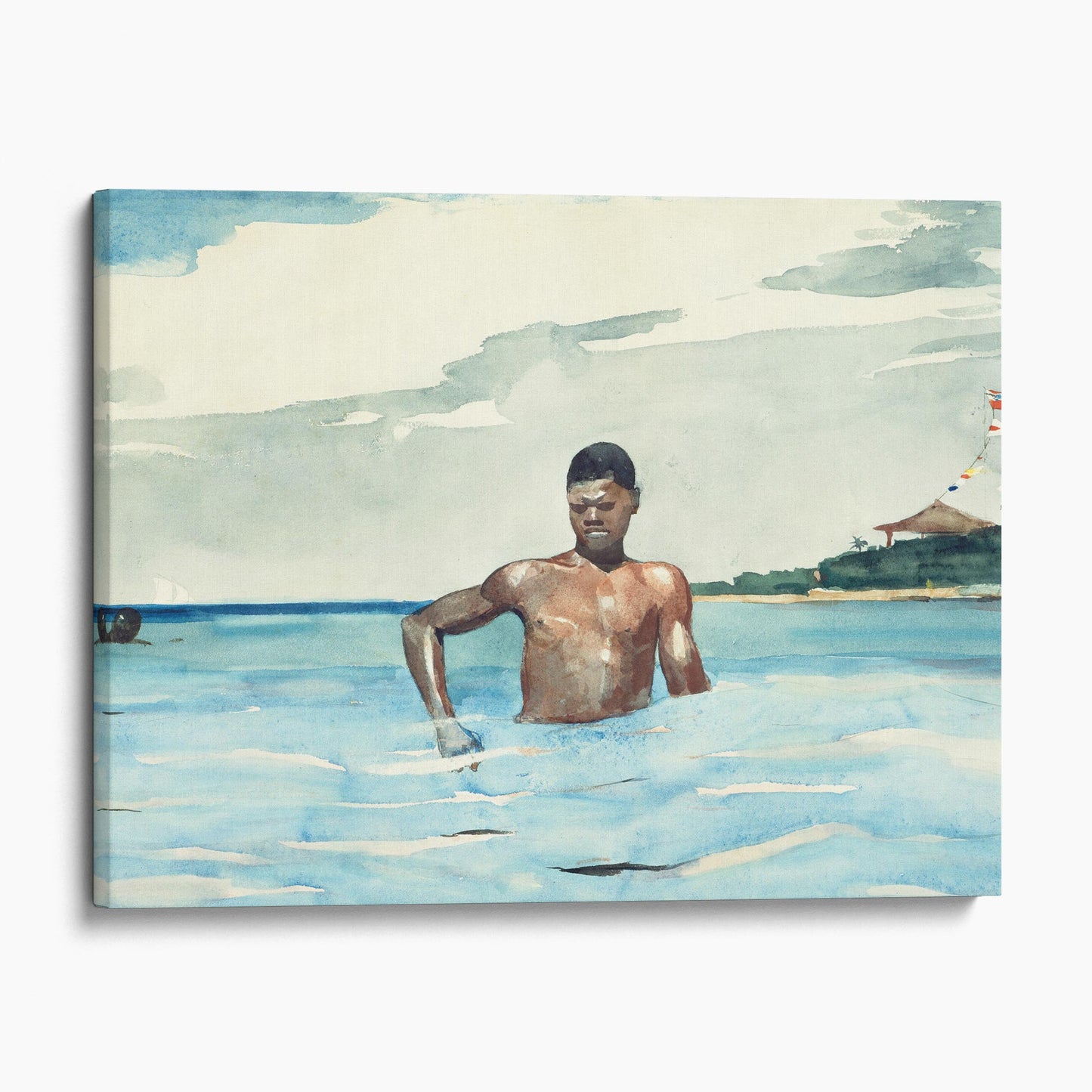 The Bather by Winslow Homer